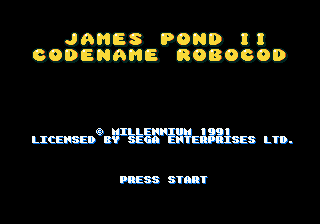   JAMES POND 2 - CODENAME ROBOCOD